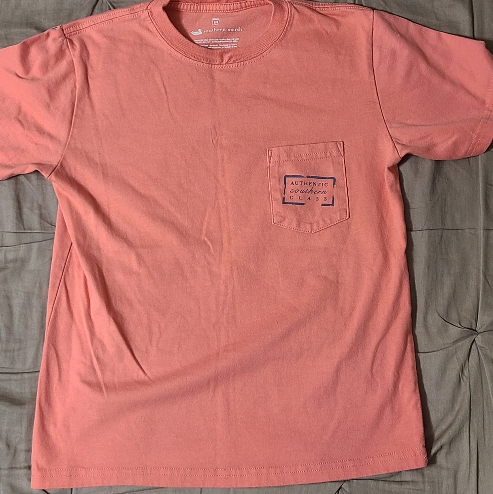 Southern Marsh Coral Short Sleeve Tee